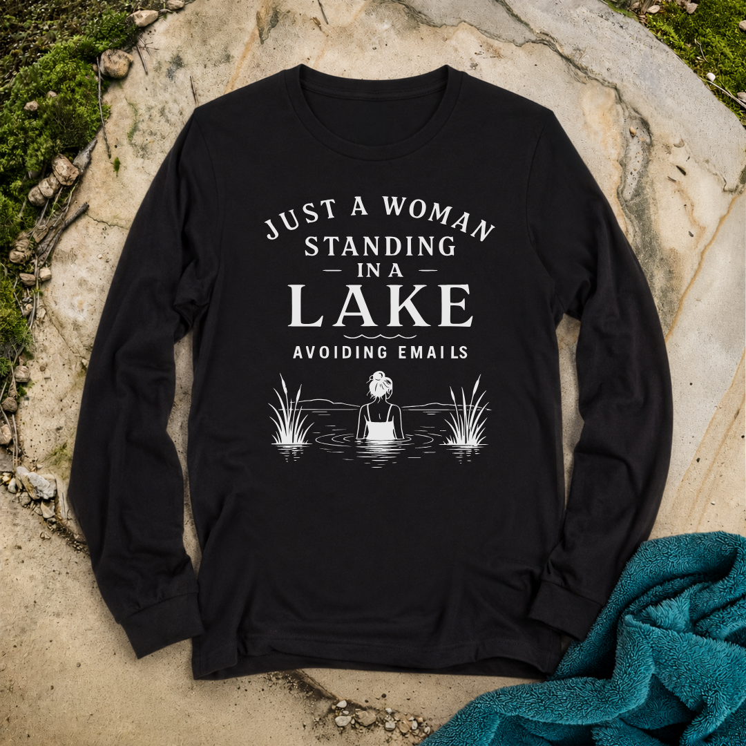Standing In A Lake