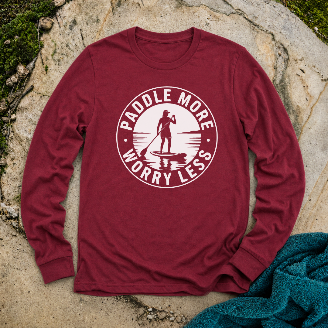 Paddle More Worry Less Male