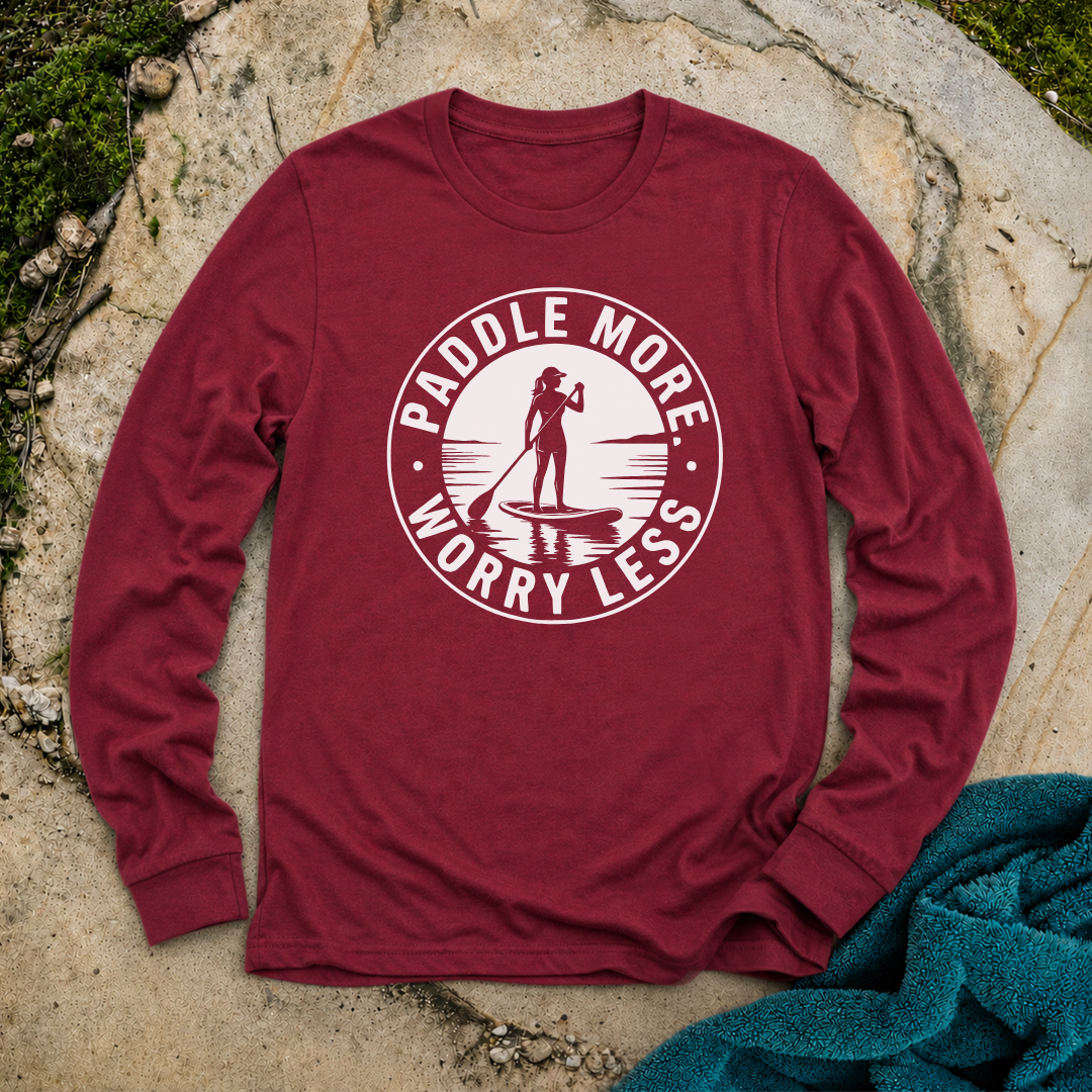 Paddle More Worry Less Female