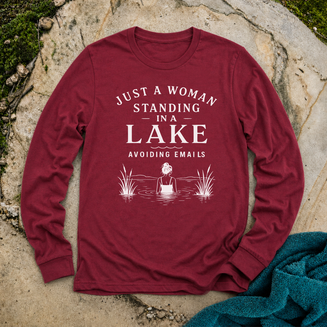 Standing In A Lake