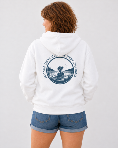 My Spa Days Front & Back Print Hoodie