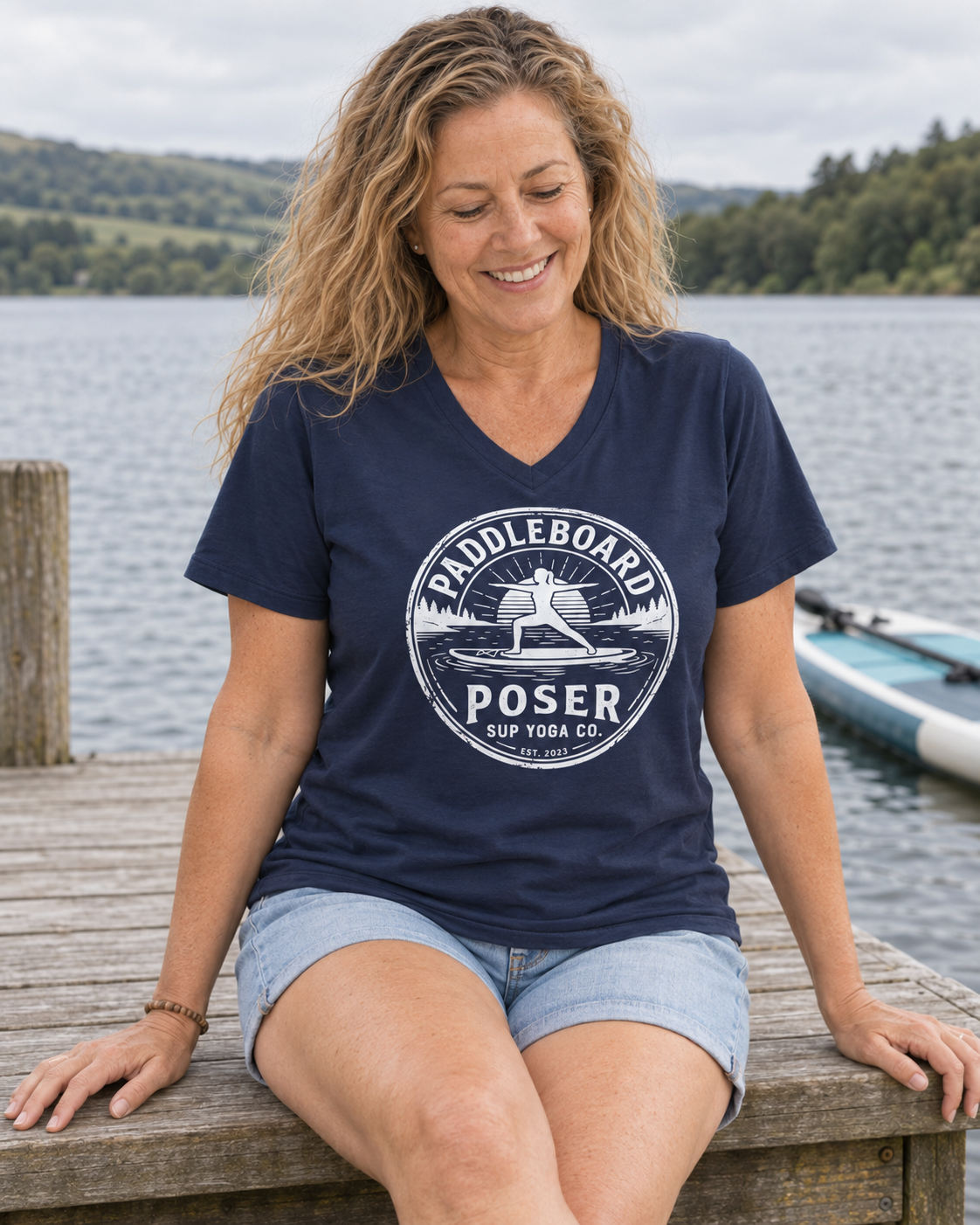 SUP Yoga Warrior