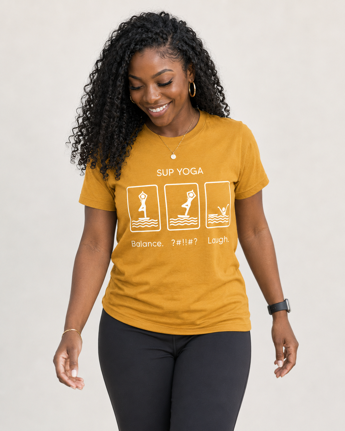 Balance Wobble Laugh SUP Yoga