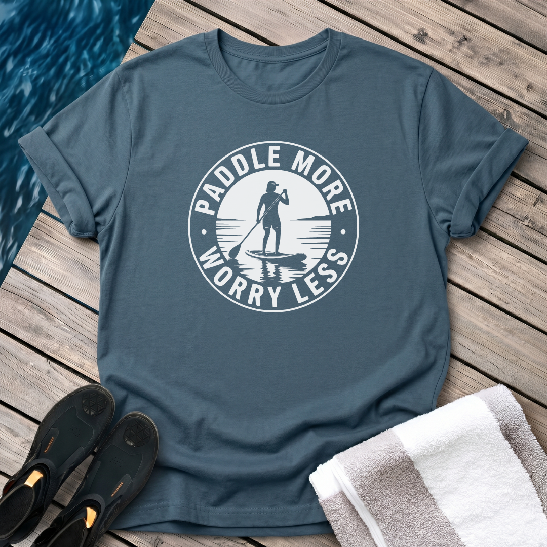 Paddle More Worry Less Paddleboard Male