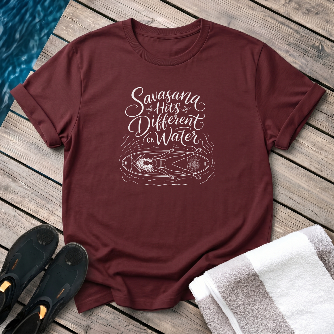 Savasana Hits Different on Water