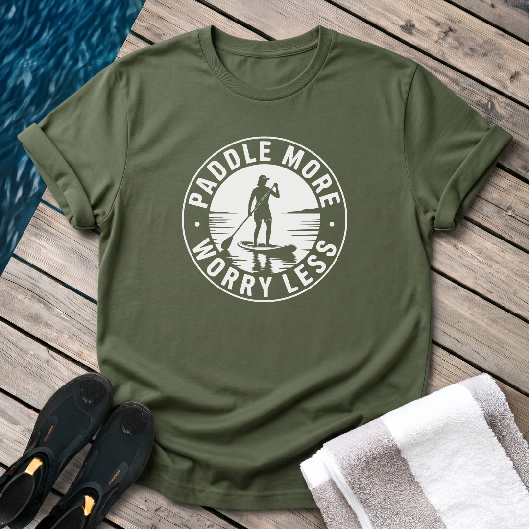 Paddle More Worry Less Paddleboard Male