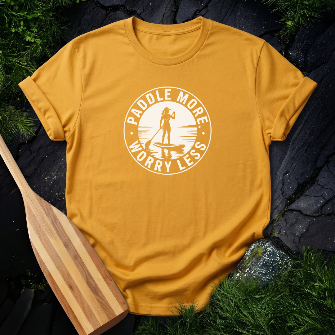 Paddle More Worry Less Paddleboard Female