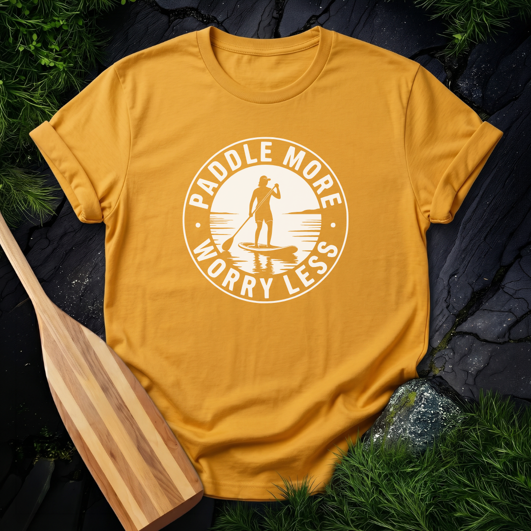 Paddle More Worry Less Paddleboard Male