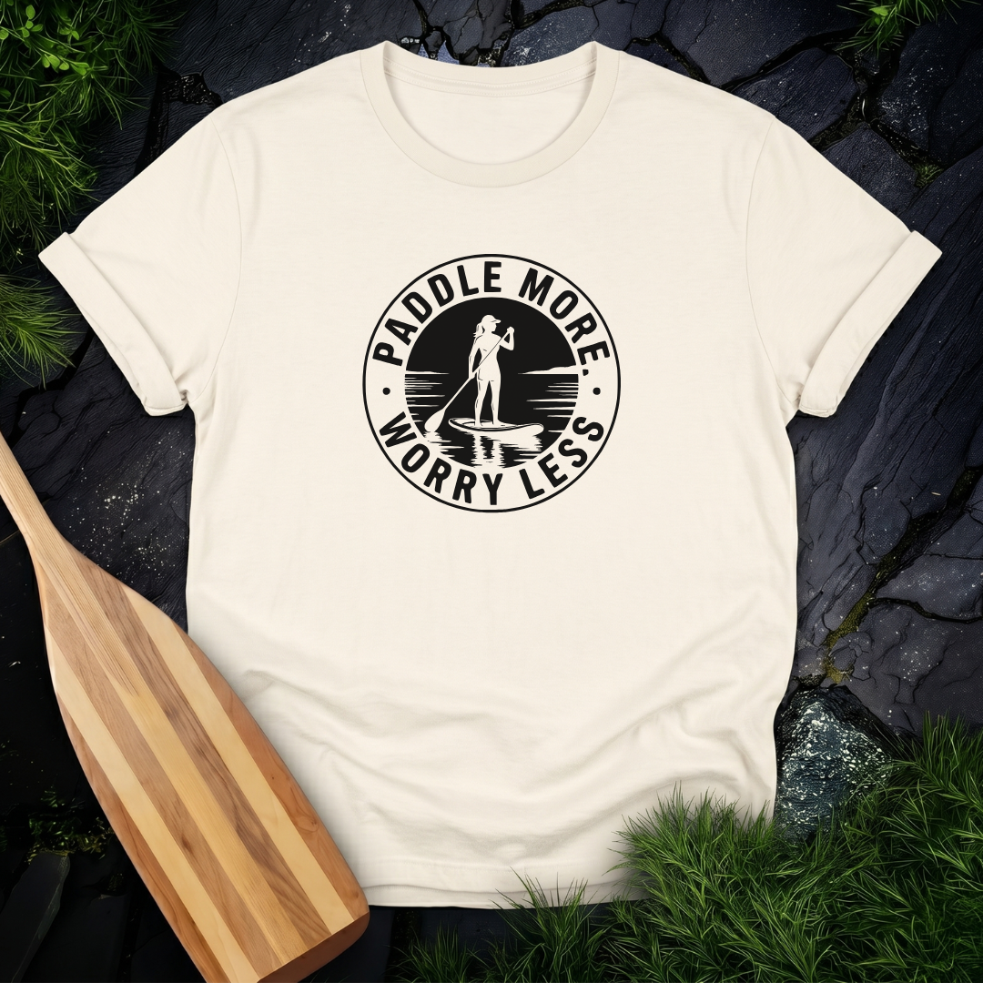 Paddle More Worry Less Paddleboard Female