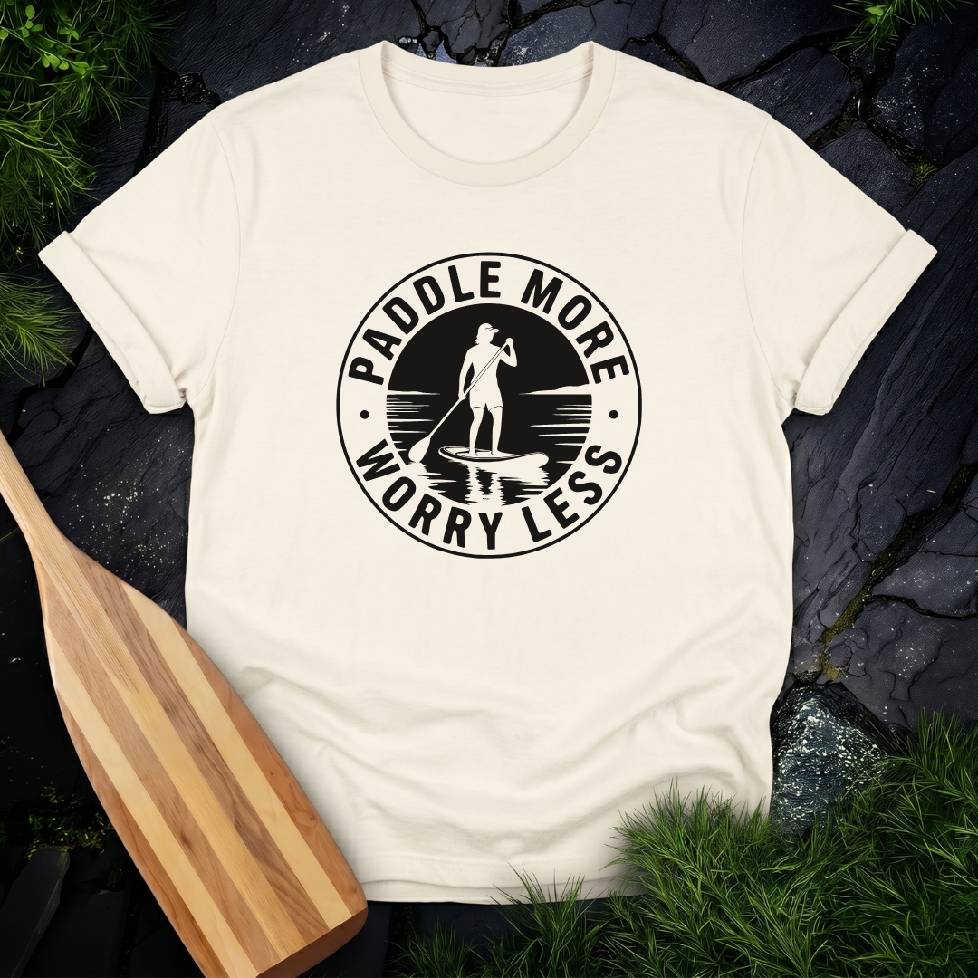 Paddle More Worry Less Paddleboard Male