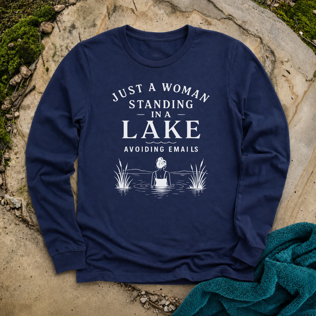 Standing In A Lake