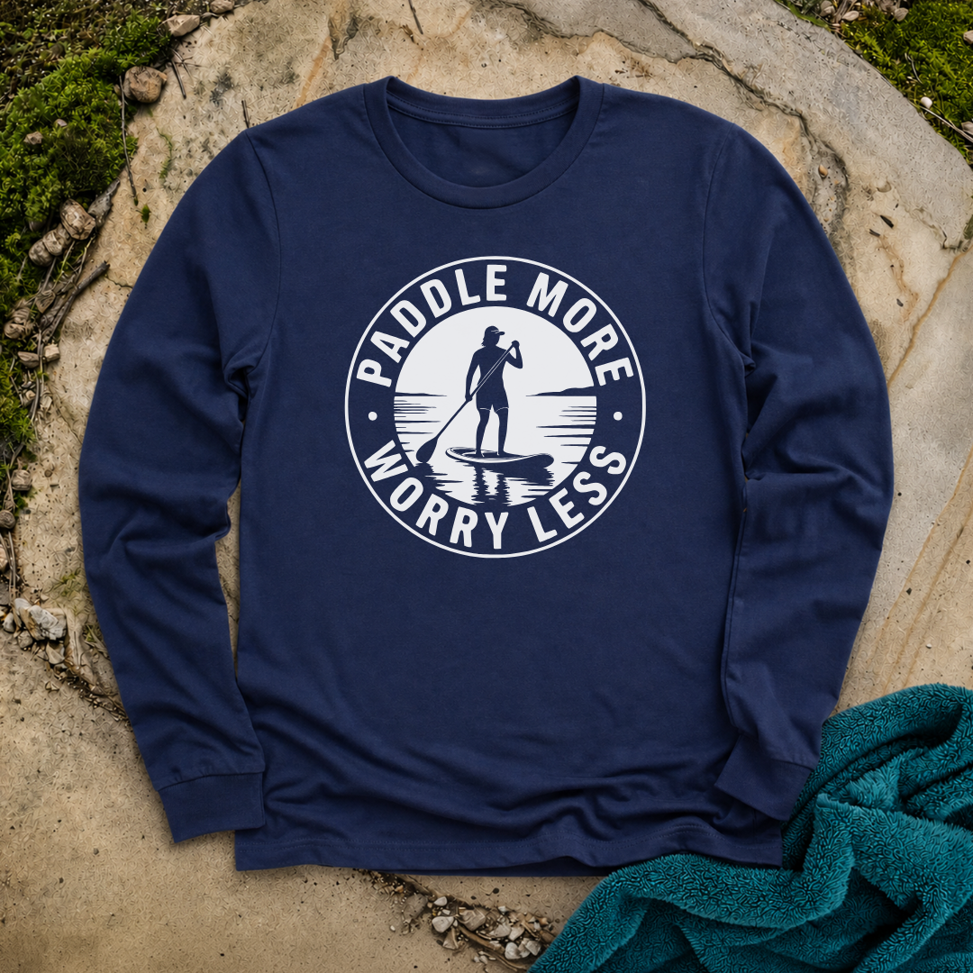 Paddle More Worry Less Male
