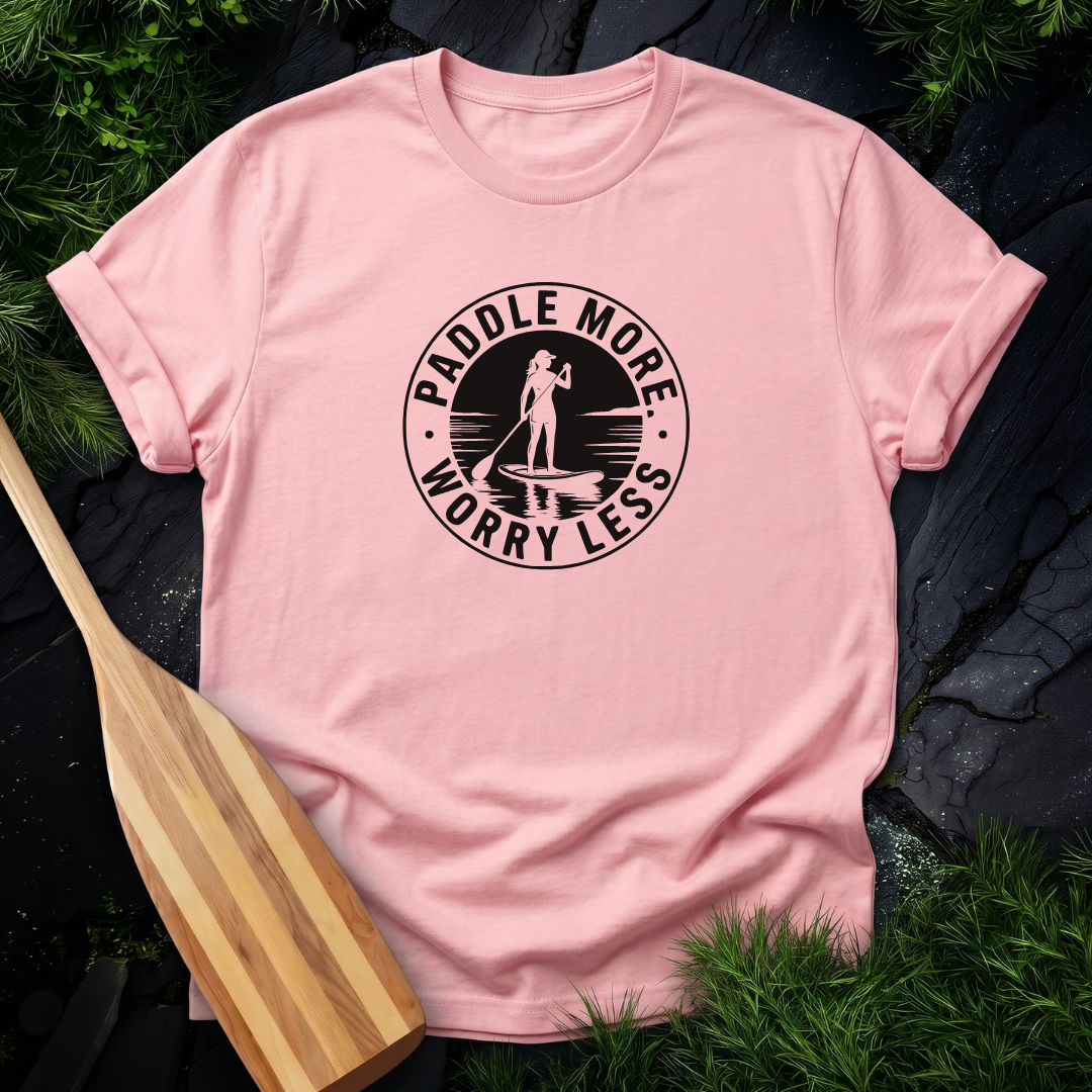 Paddle More Worry Less Paddleboard Female