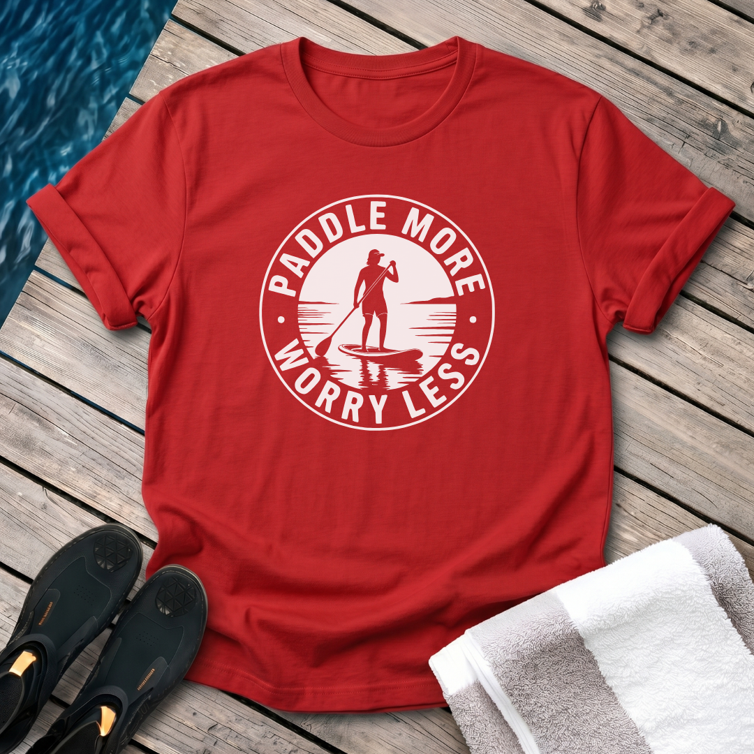 Paddle More Worry Less Paddleboard Male