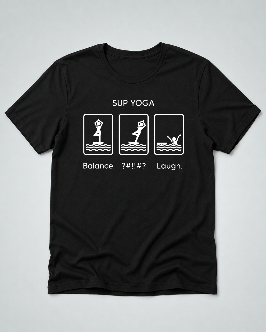 Balance Wobble Laugh SUP Yoga
