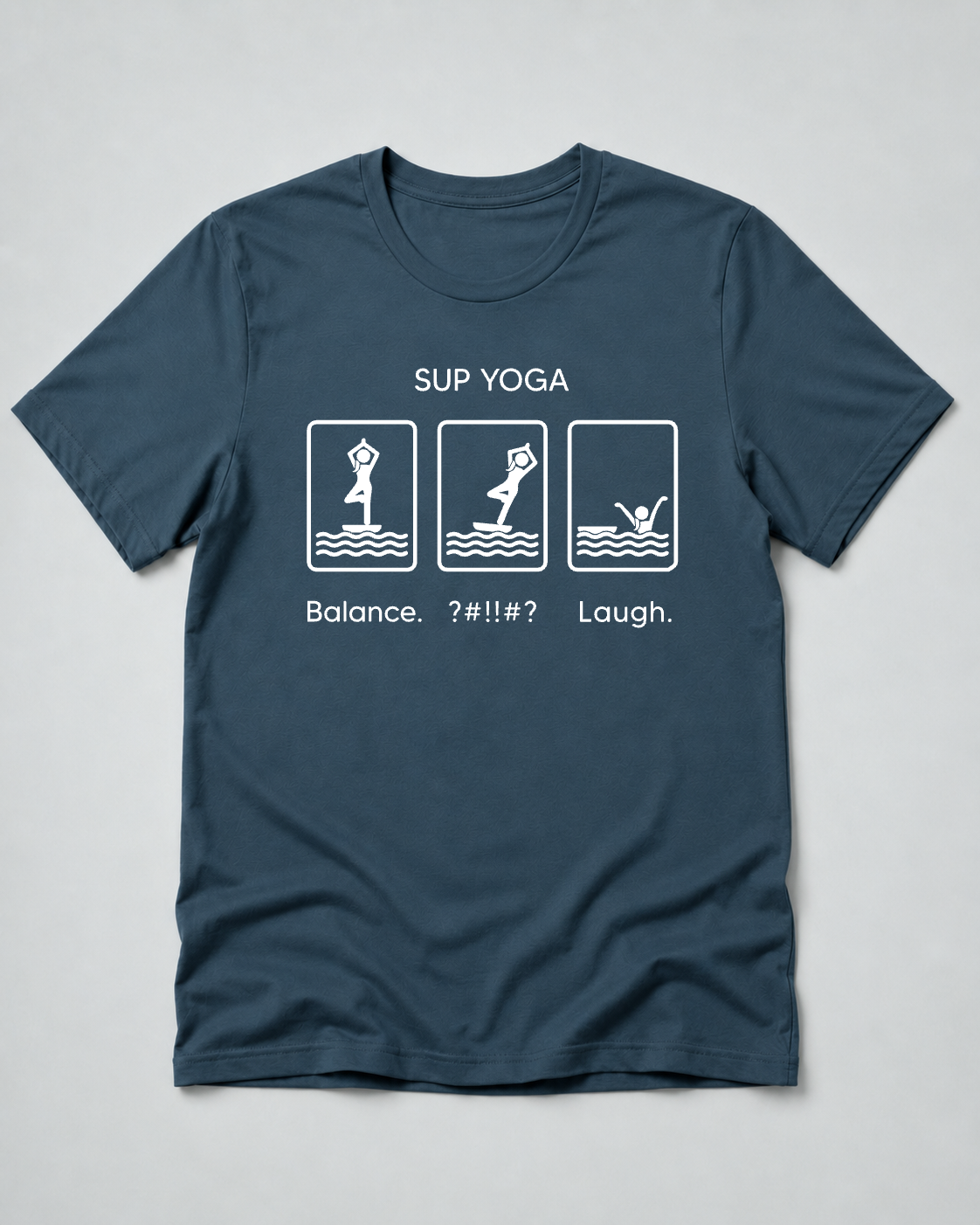 Balance Wobble Laugh SUP Yoga