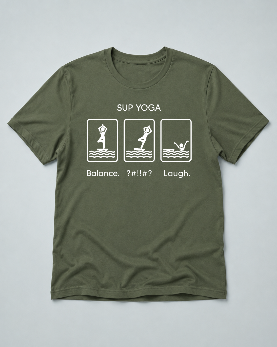 Balance Wobble Laugh SUP Yoga