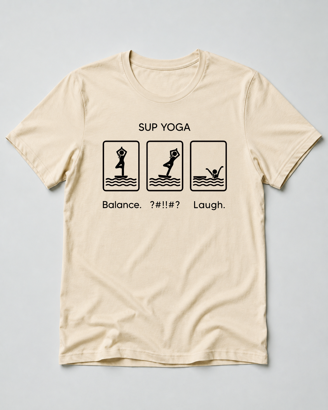 Balance Wobble Laugh SUP Yoga