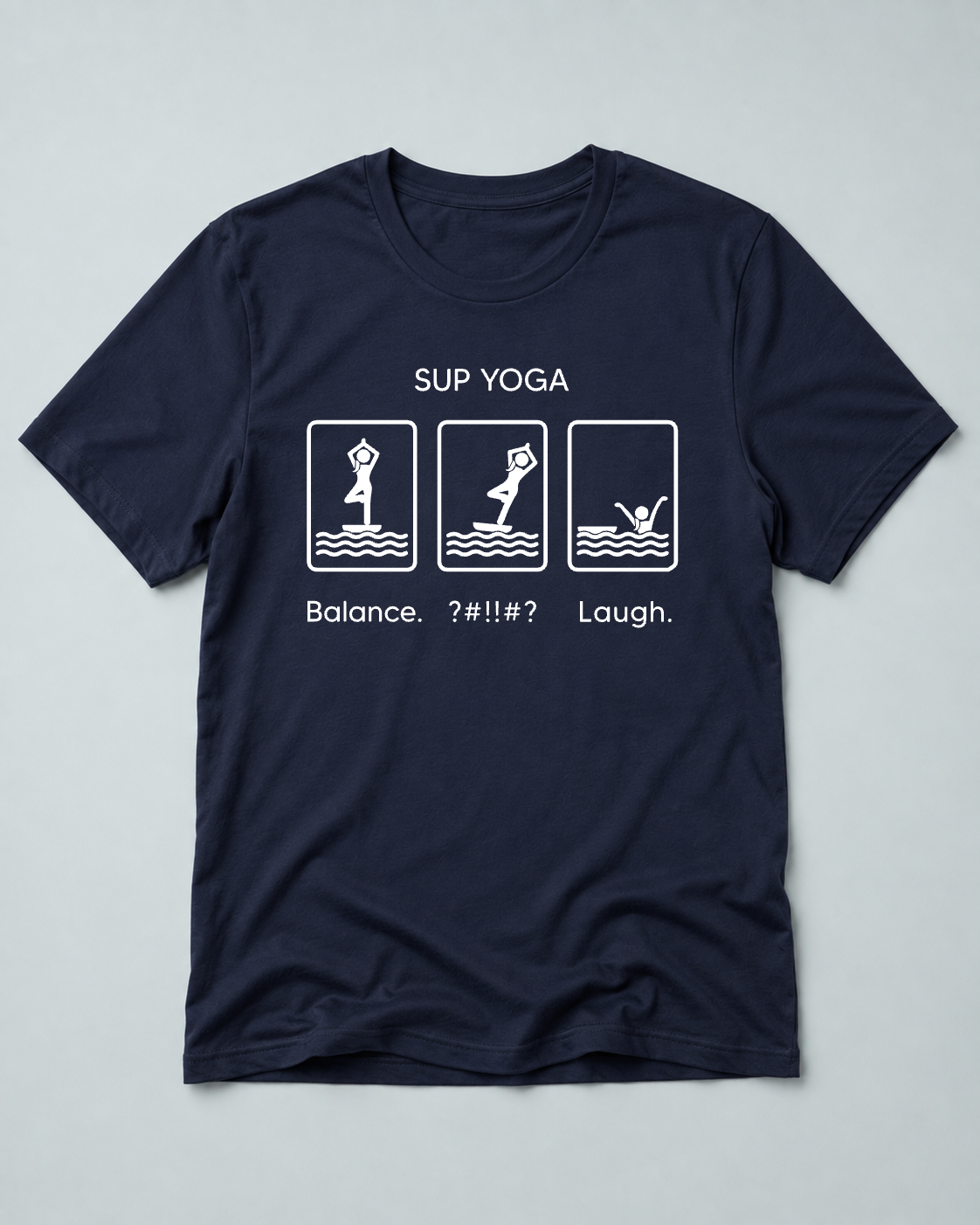 Balance Wobble Laugh SUP Yoga