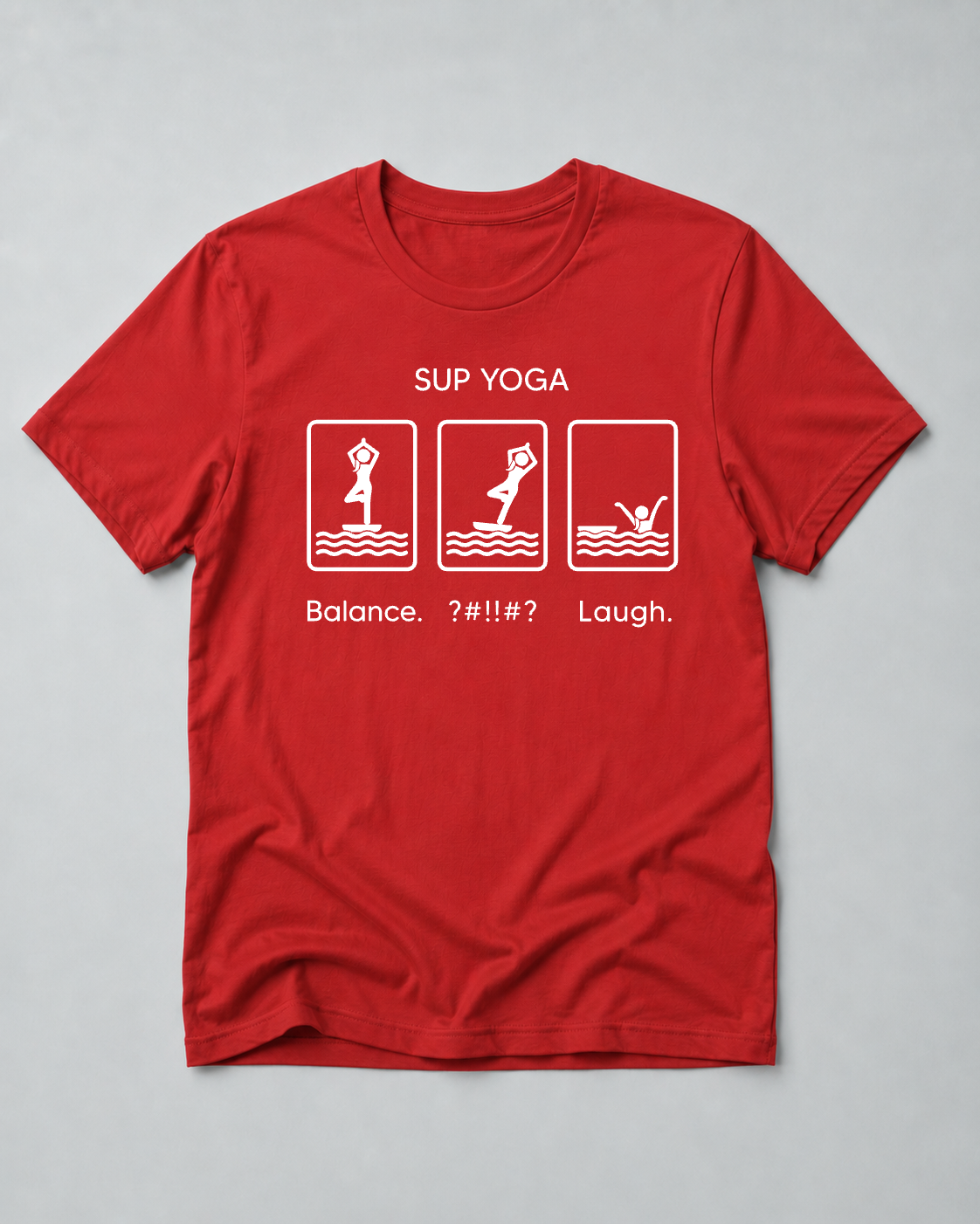 Balance Wobble Laugh SUP Yoga