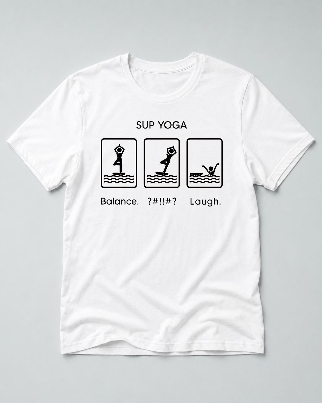 Balance Wobble Laugh SUP Yoga