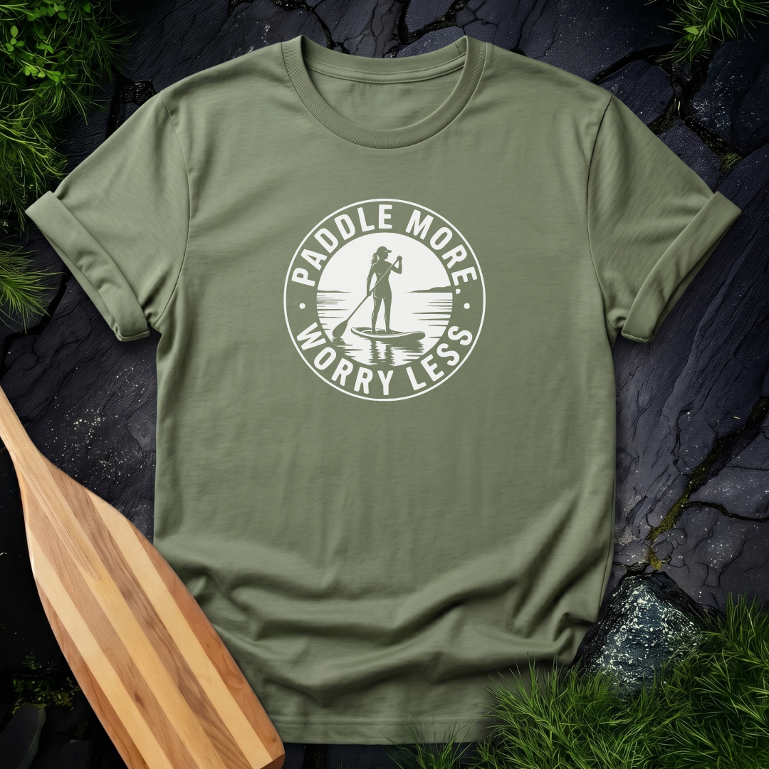 Paddle More Worry Less Paddleboard Female
