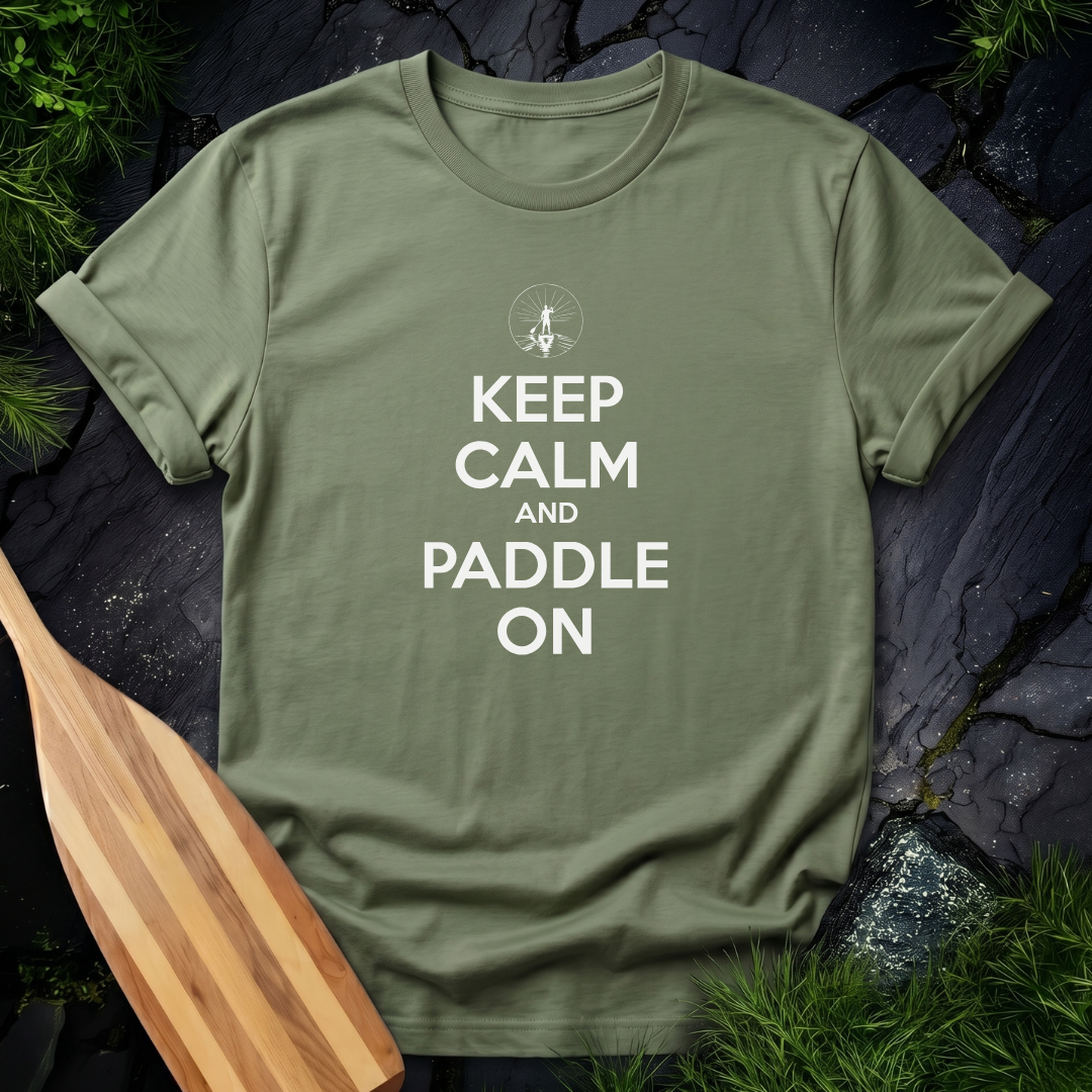 Keep Calm and Paddle On - Paddleboard Male