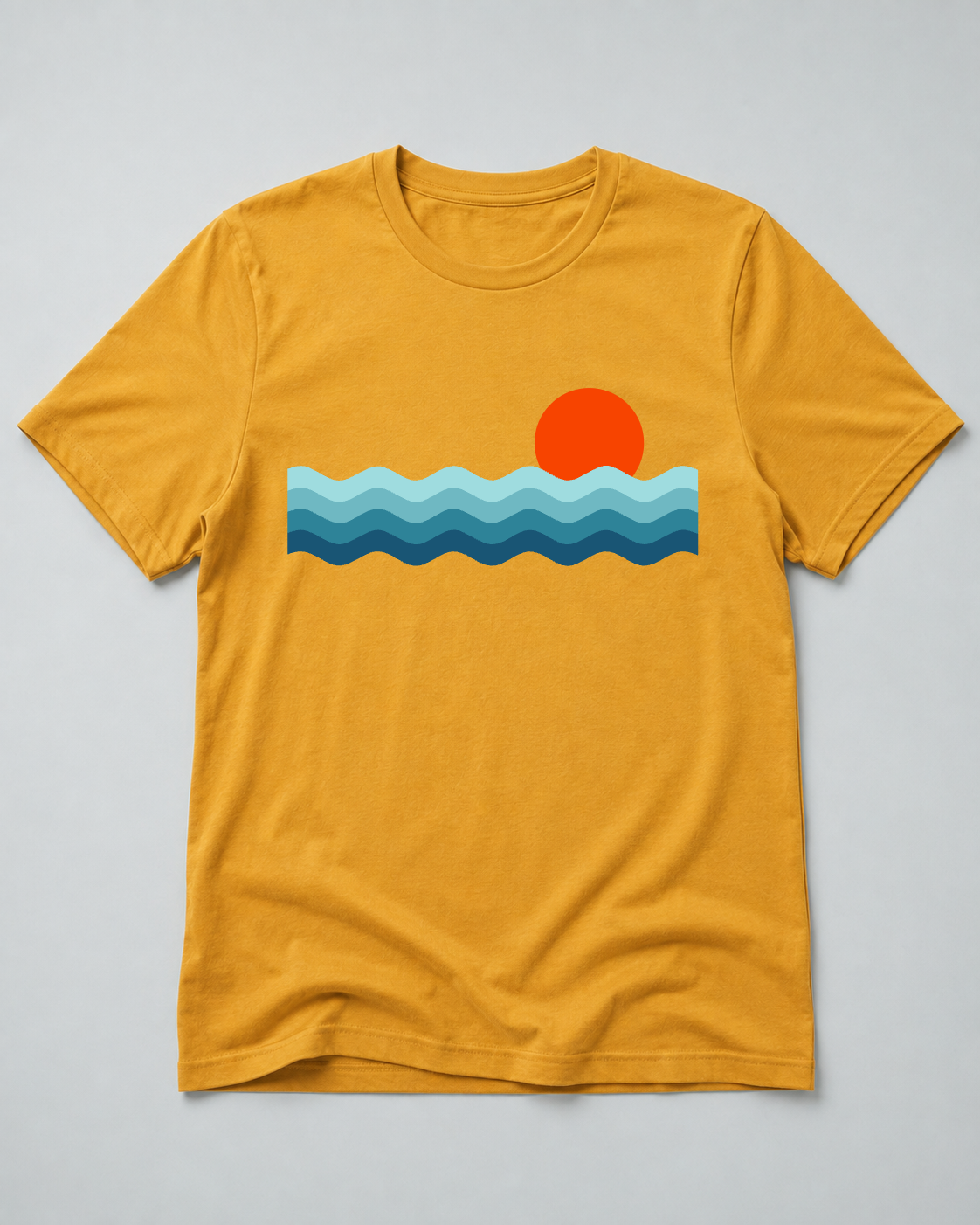 Sunset Waves
