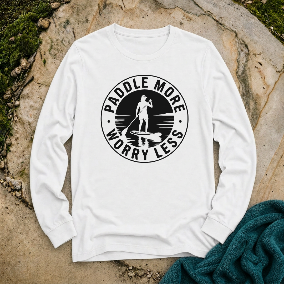 Paddle More Worry Less Male