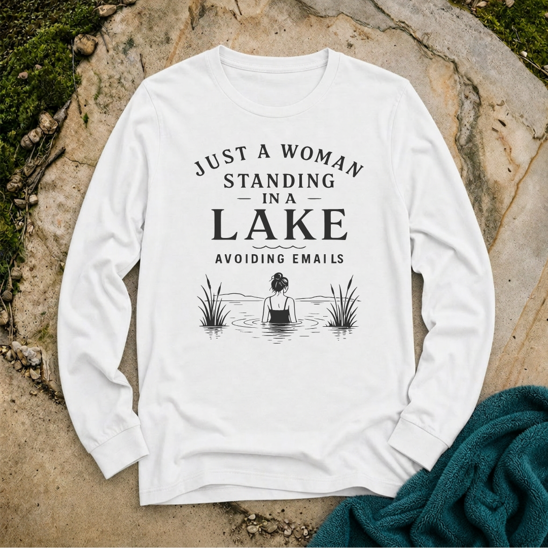 Standing In A Lake